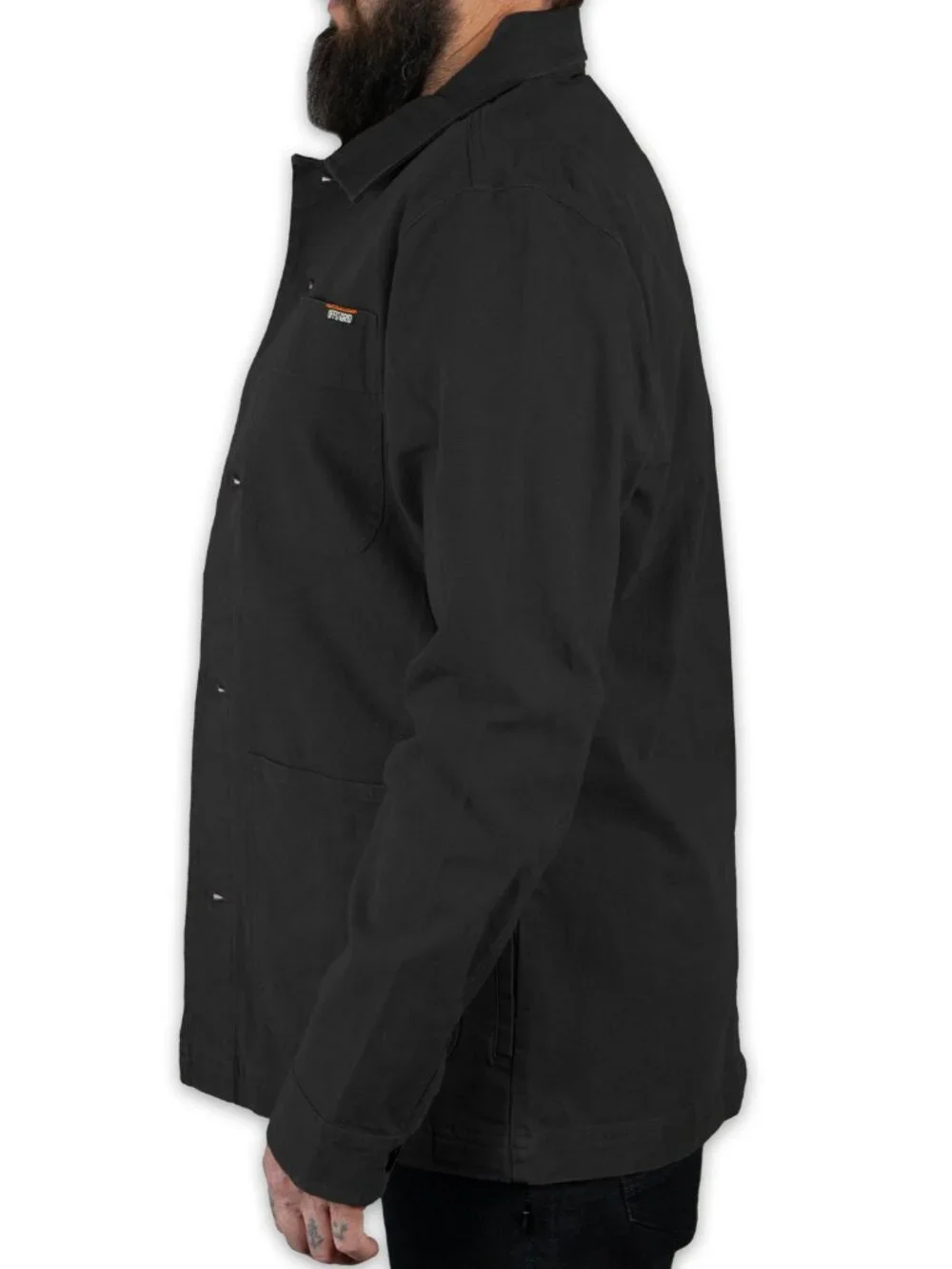 Off The Grid Surplus Heston Chore Coat - Black
